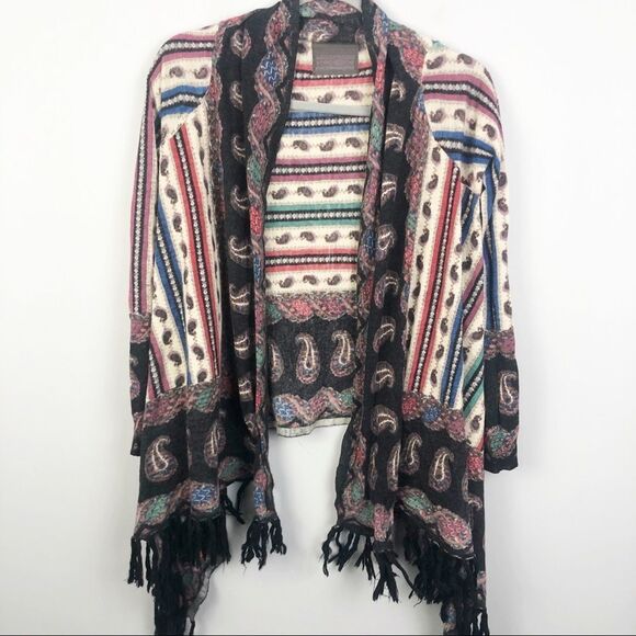 ANTHROPOLOGIE | Guinevere Fringe Cardigan Sweater - Picture 4 of 11